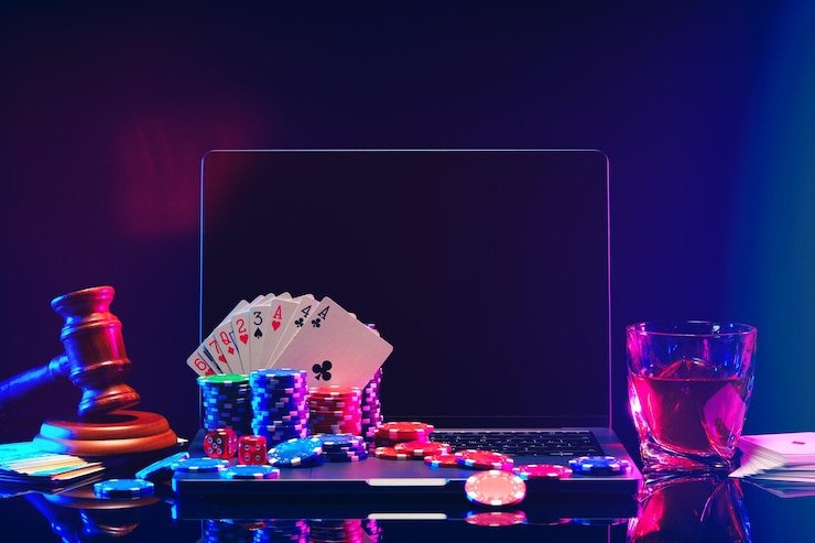 Mobile-friendly interface of 5700 gaming platform on smartphone